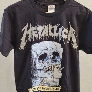 Metallica Shirt Pushhead World Magnetic Tour 2008-2009
